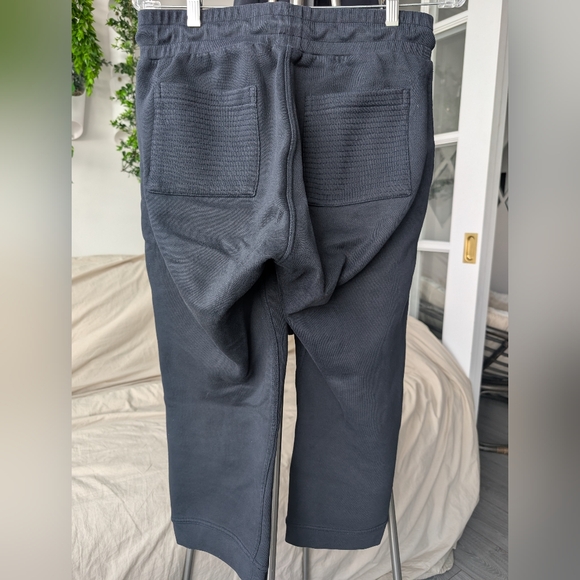 Burberry Women's Sweatshirt Poncho and Capri Set- Navy - Picture 12 of 14